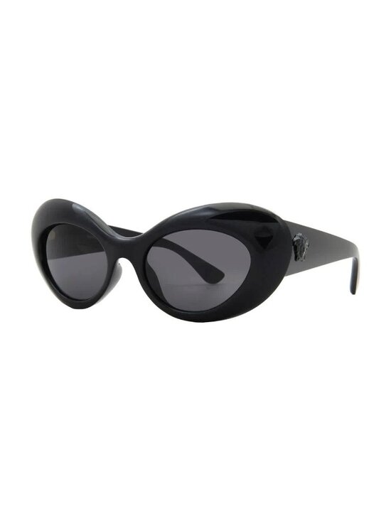 Versace Accessories - Versace Grey Cat Eye Ladies Sunglasses VE4456U GB1/87 52 VE4456U GB1/87 52